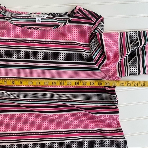 Croft & Barrow Dressy blouse Size Medium - Picture 7 of 9